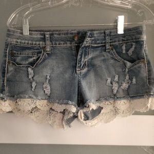 Jean shorts